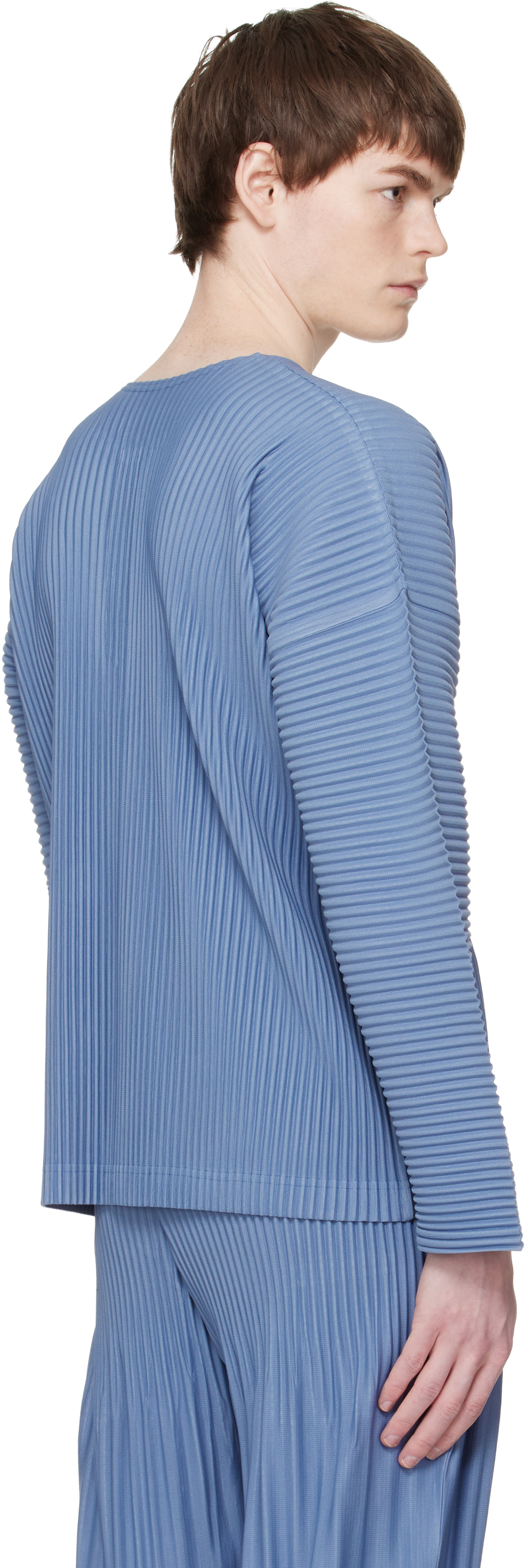 Blue Monthly Colors February Henley