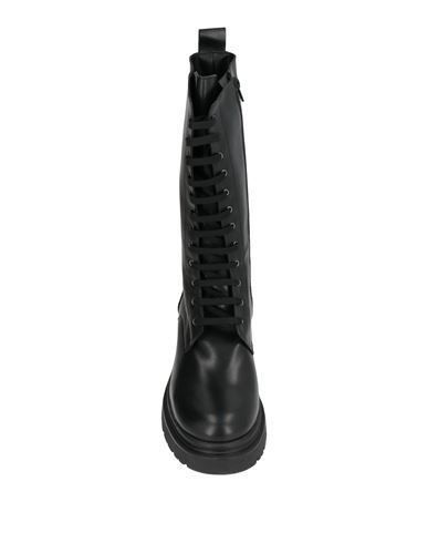 Ovyé Woman Boot Black Size 10 Calfskin