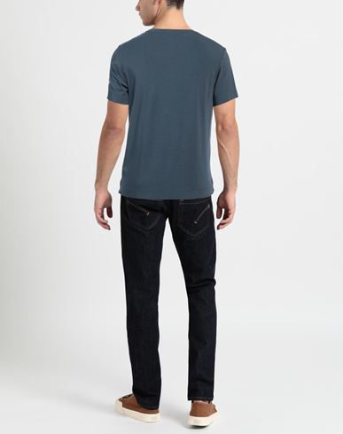 Man T-shirt Slate blue