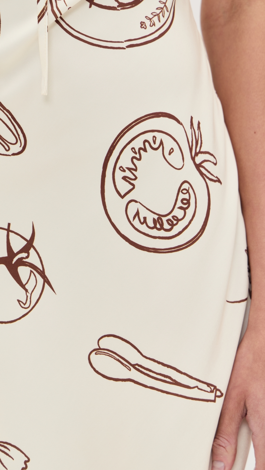 Bailey Rose Midi Dress Cream