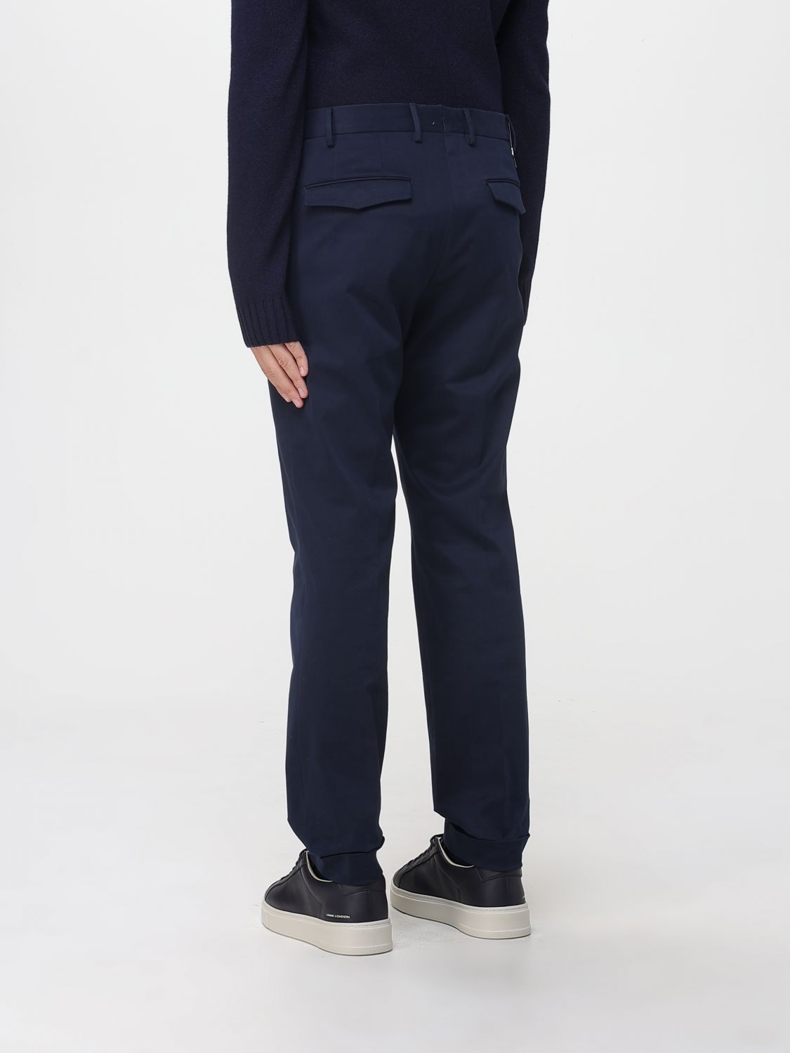 Pants Men color Blue