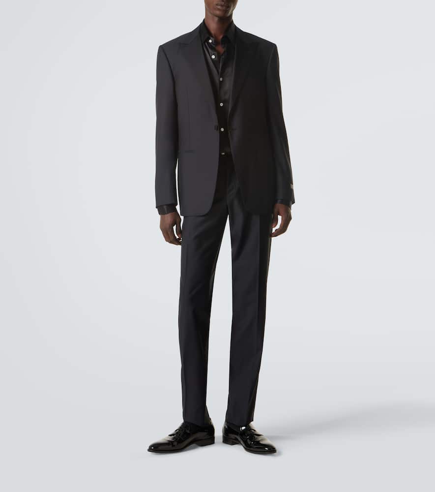 Silk satin shirt