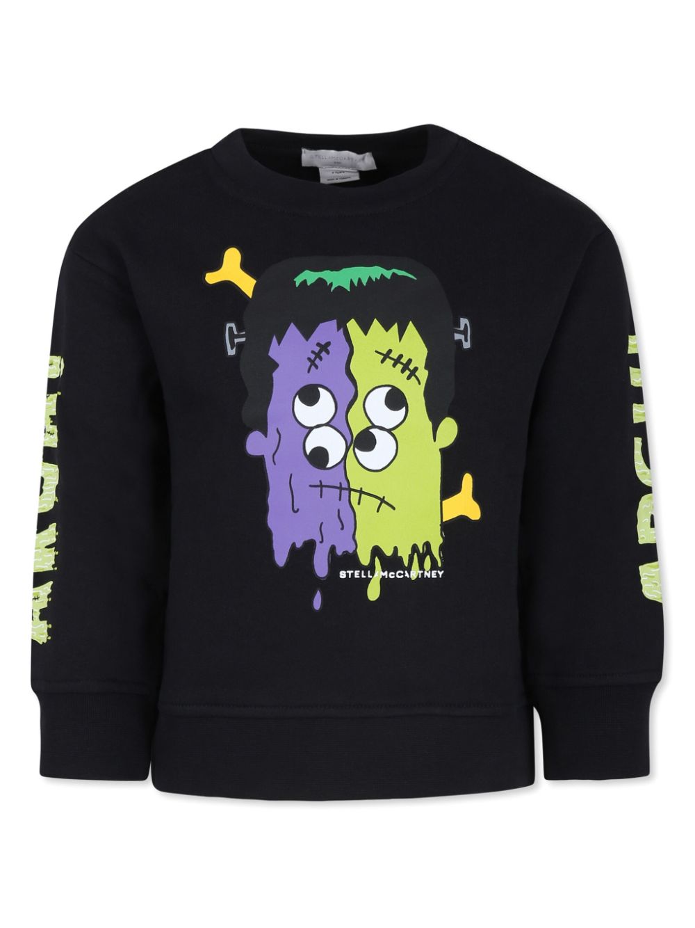 Graphic-print sweatshirt - Black