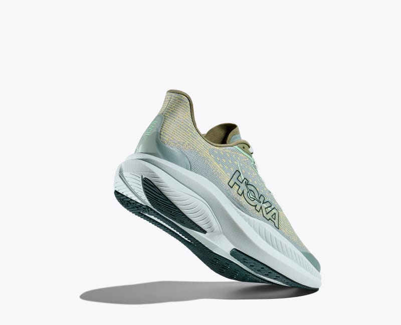 HOKA Mach 6 Shoes in Druzy/Yuzu