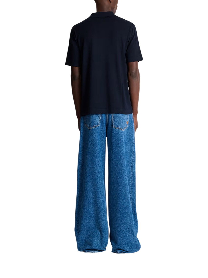 Silk Polo Shirt