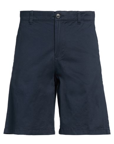 Man Shorts & Bermuda Shorts Midnight blue Size S Organic cotton, Cotton, Elastane