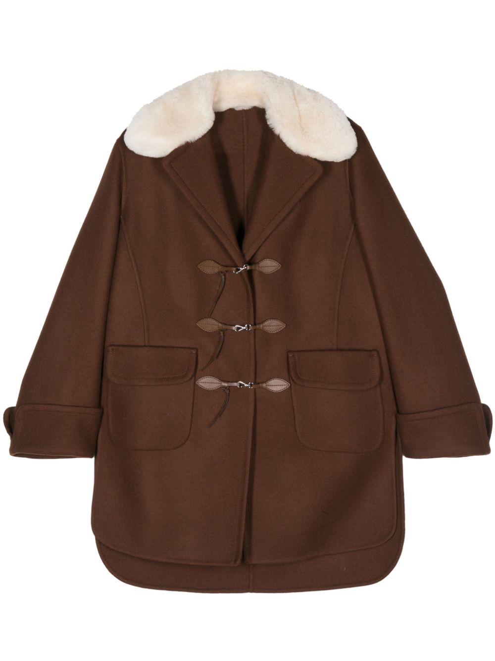 Wool coat - Brown