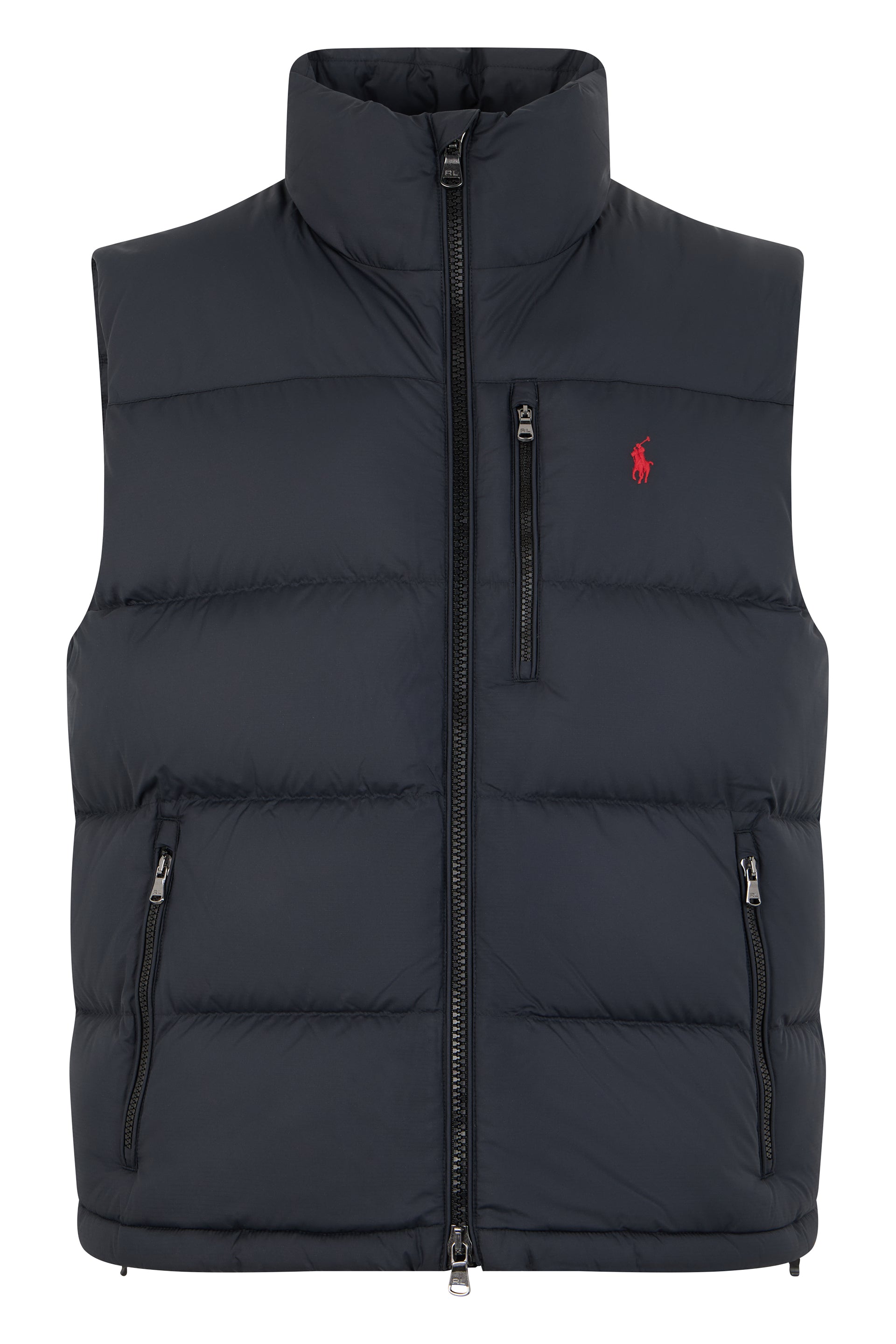 Men's Padded Gilet Vest with High Collar