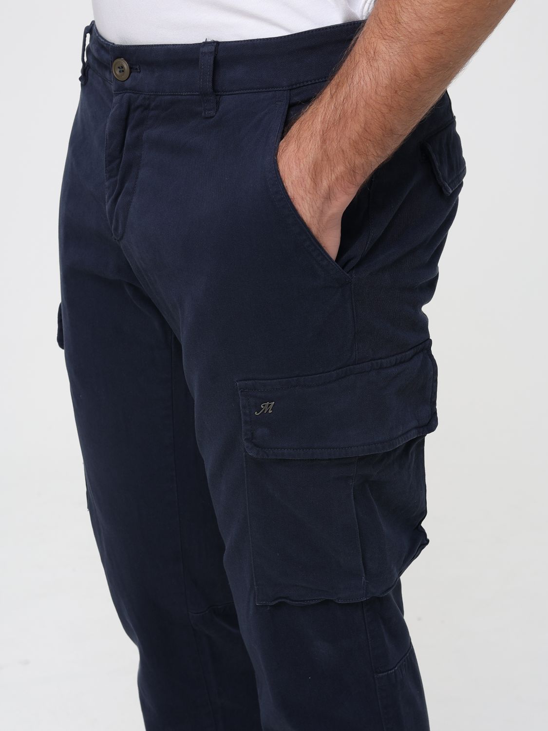 Pants Men color Navy