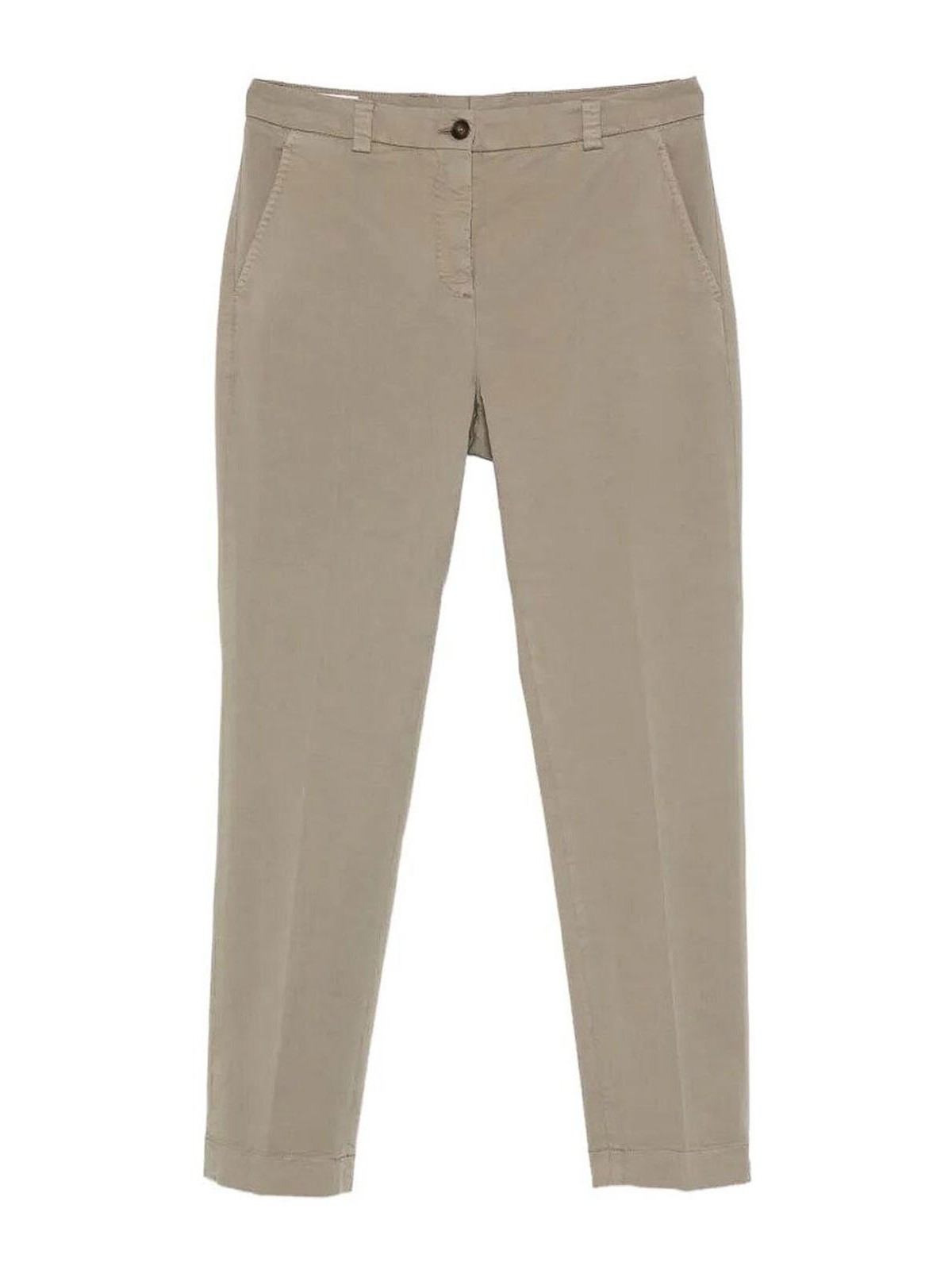 Incotex - leyre straight leg cotton trousers belt loop