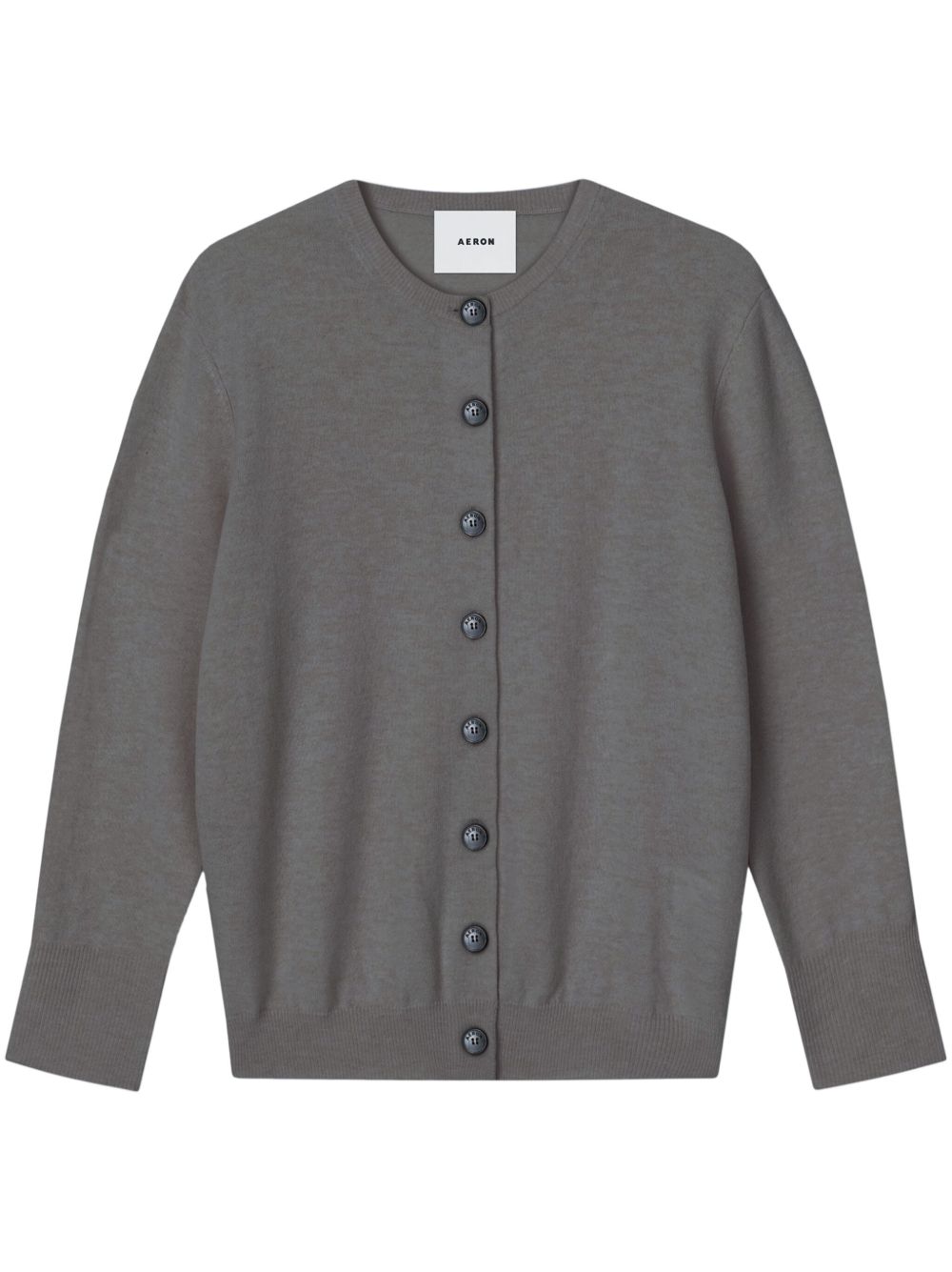 Plied cardigan - Grey