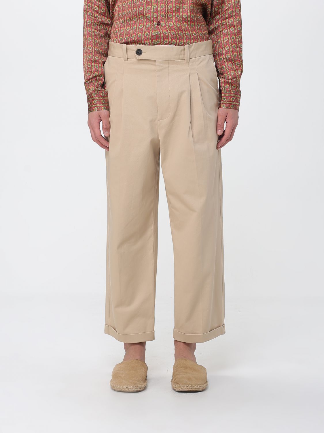 Pants DRÔLE DE MONSIEUR Men color Beige
