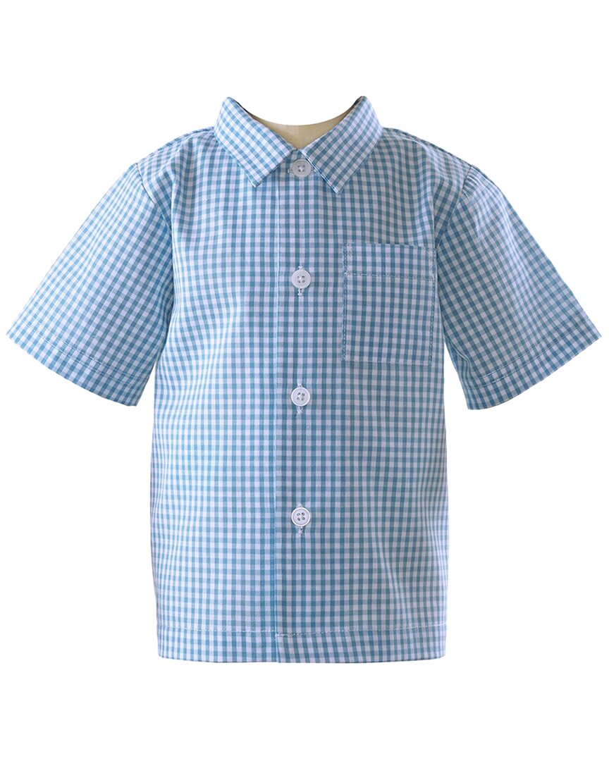 Gingham Button-Down Shirt