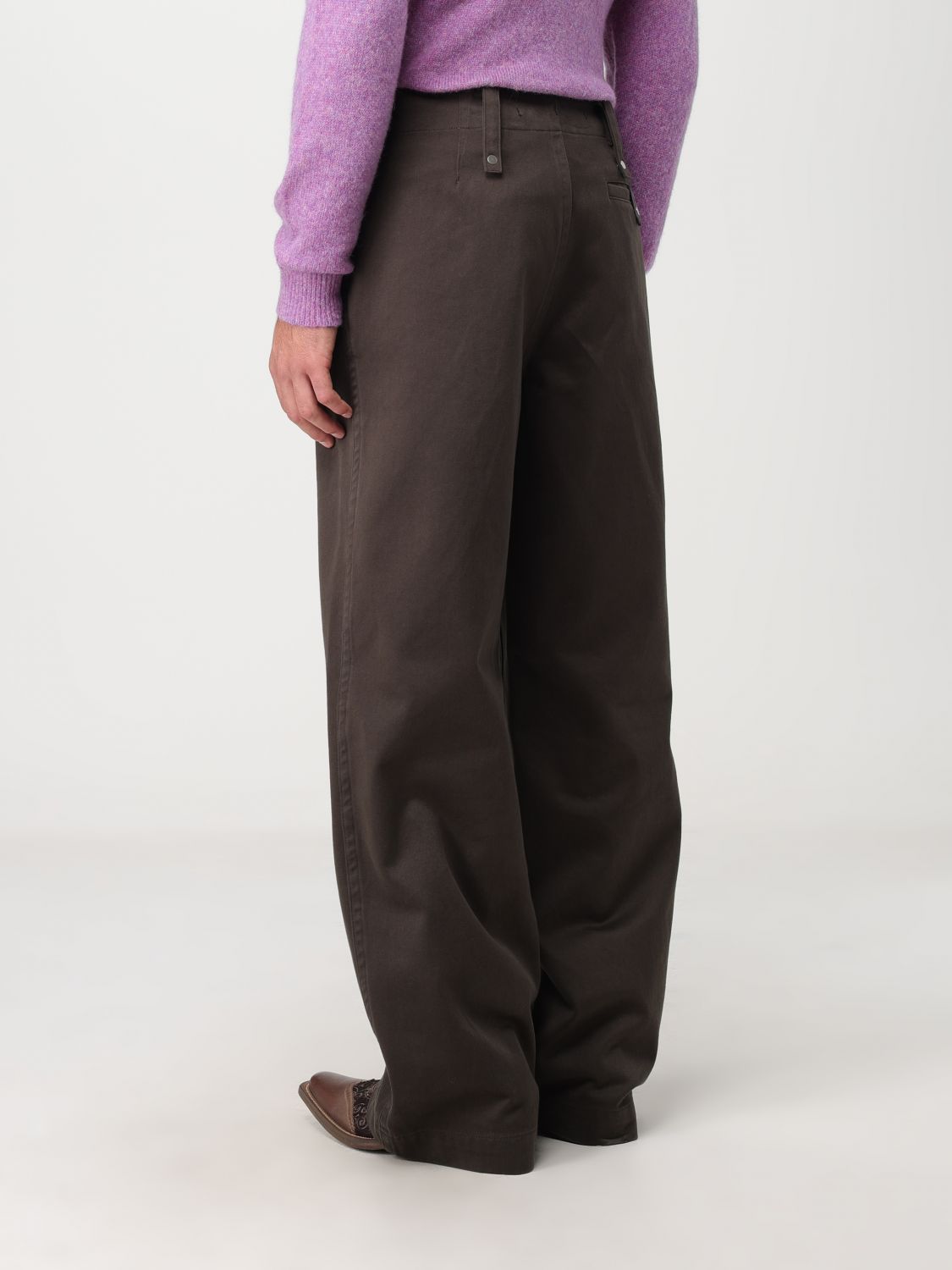Pants Men color Brown