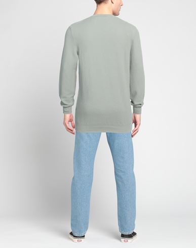 La Fileria Man Sweater Sage green Size 42 Cotton