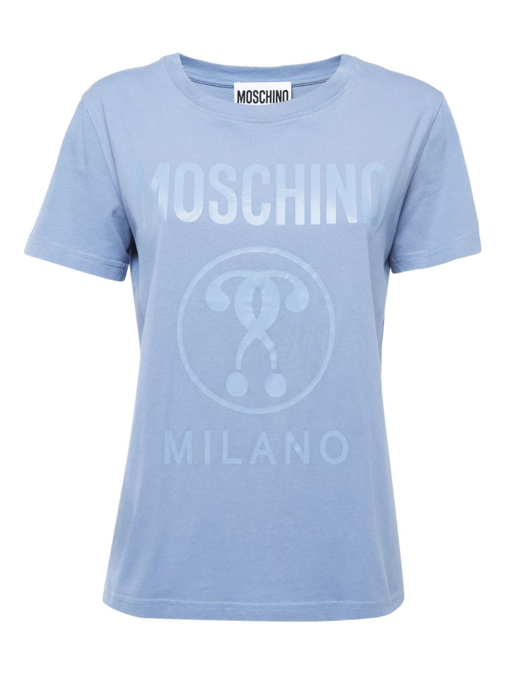Logo-print T-shirt - Blue
