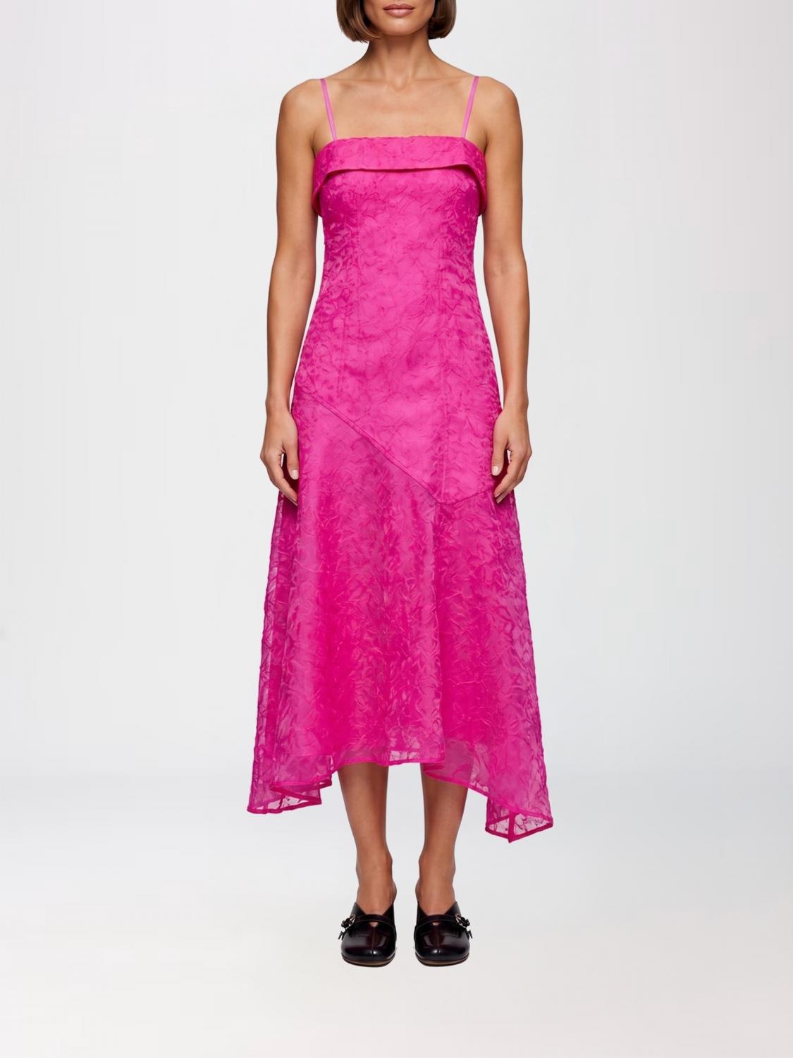 Dress Woman color Raspberry
