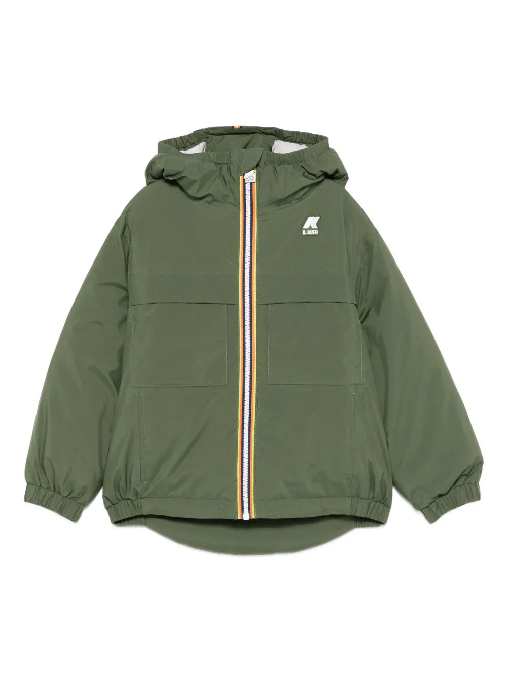Mini Front Zip Jacket with Snap-Button Pockets