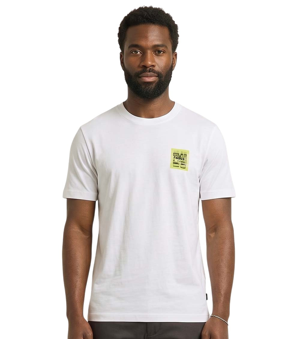 White Graphic Crew Neck T-Shirt
