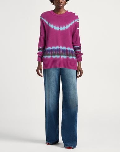 Woman Sweater Mauve Size M Cashmere