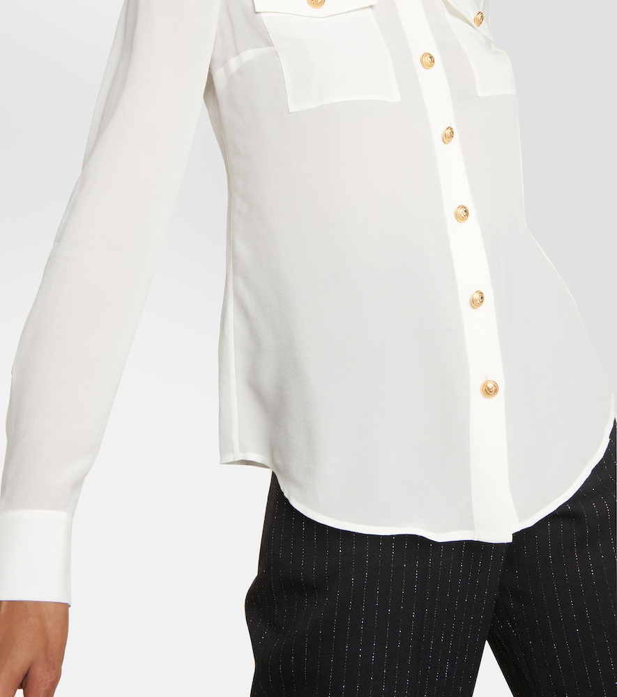 Crêpe de chine shirt