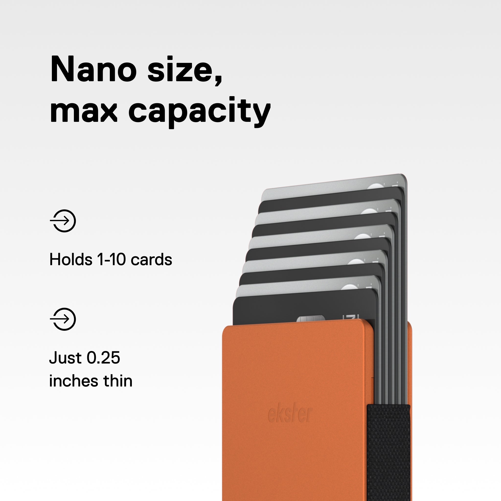 Ekster Cardholder Nano for MagSafe