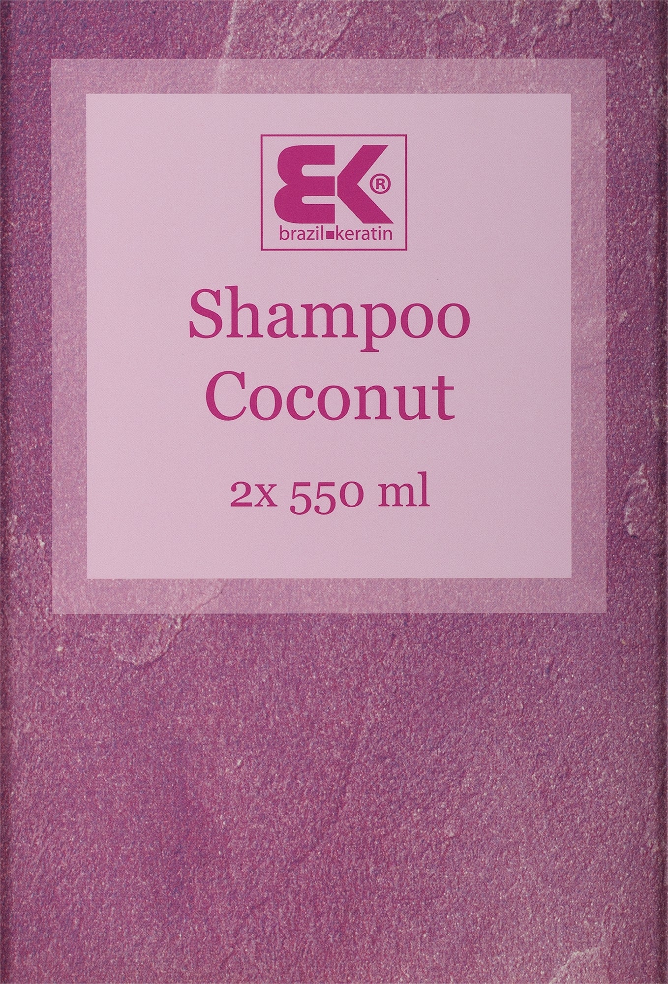 Set Brazil Keratin Intensive Coconut Shampoo Set h/shampoo/550mlx
