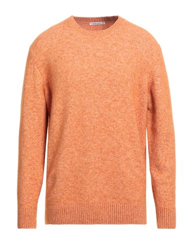 Man Sweater Salmon pink Size 46 Cotton, Alpaca wool, Polyamide, Wool, Elastane