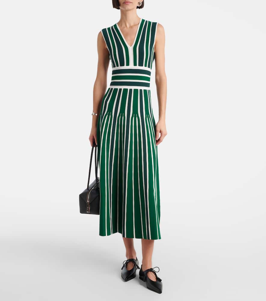 Tallone striped maxi dress