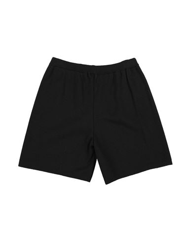 Girl Kid Girl Shorts & Bermuda Shorts Black Size 12 Acrylic, Wool