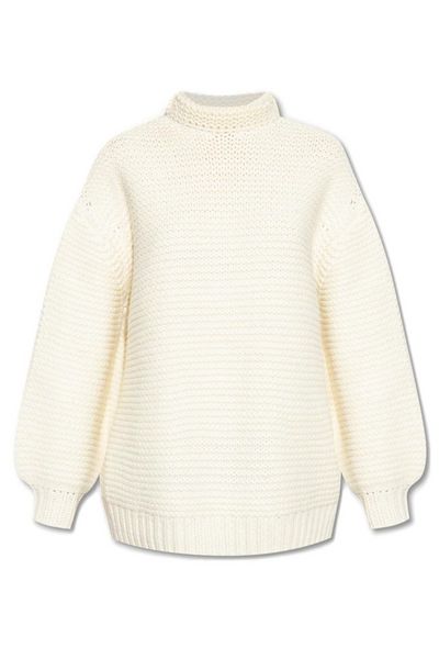 Proenza Schouler White Label Ribbed-Knit Crewneck Sweater