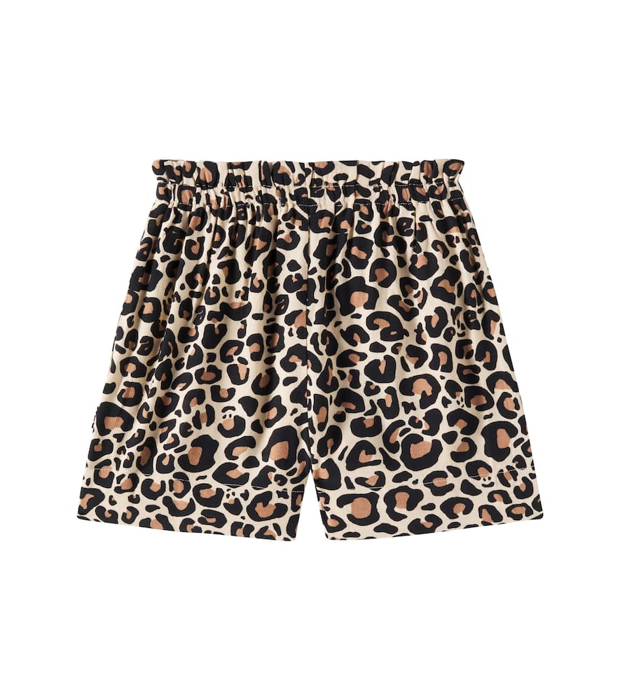 Molo Aisia leopard-print shorts