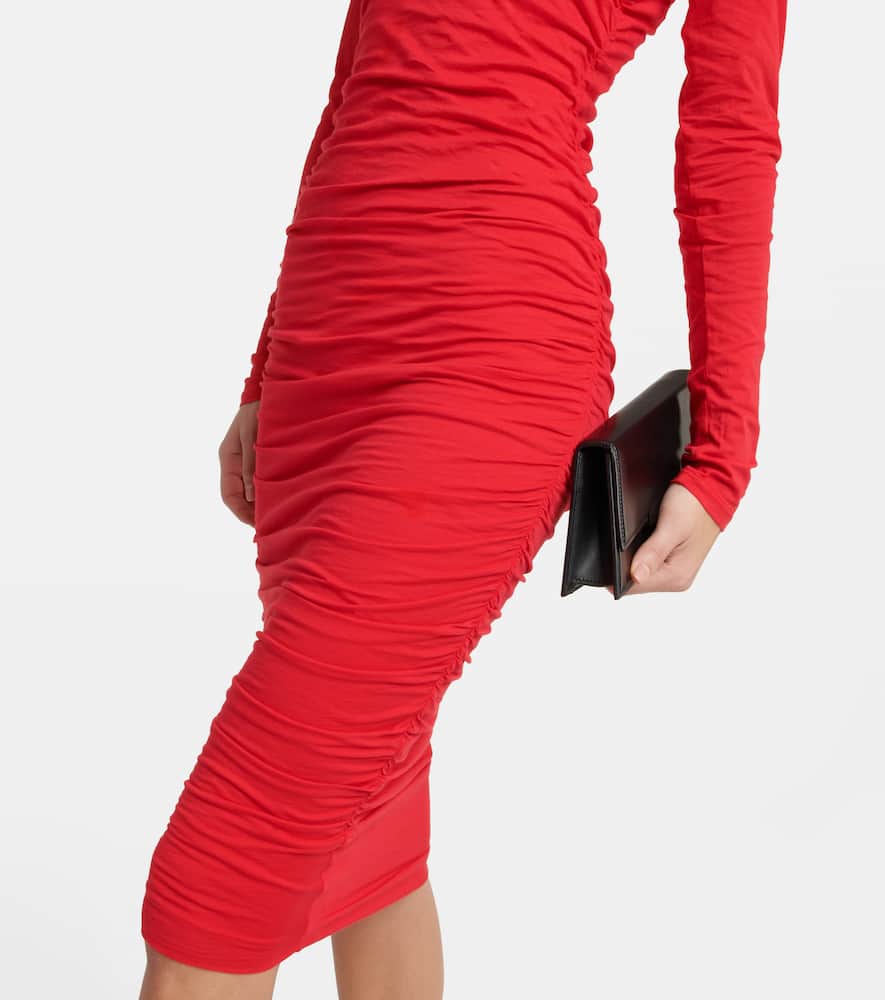 Gauzy Whisper jersey midi dress