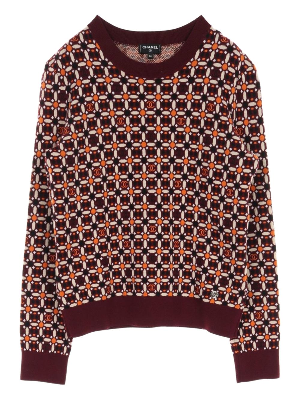 1986-1988 Coco Mark sweater - Red