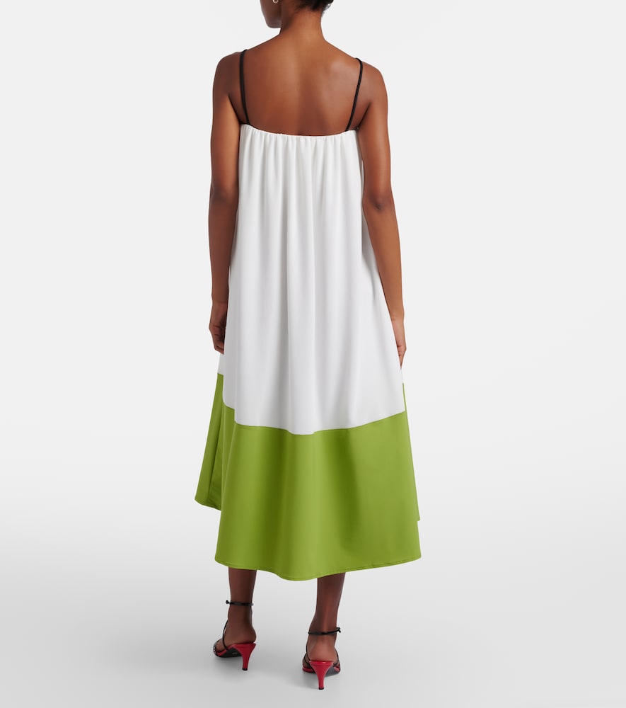 White Label Saria crêpe jersey midi dress