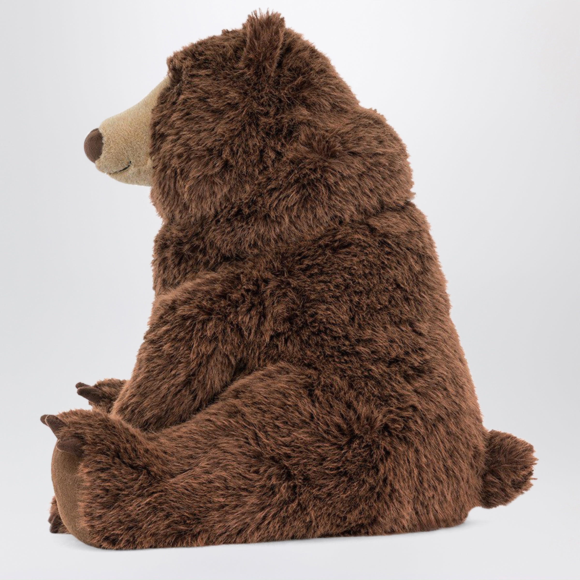 Brown Bizzlestomp Bear plush toy