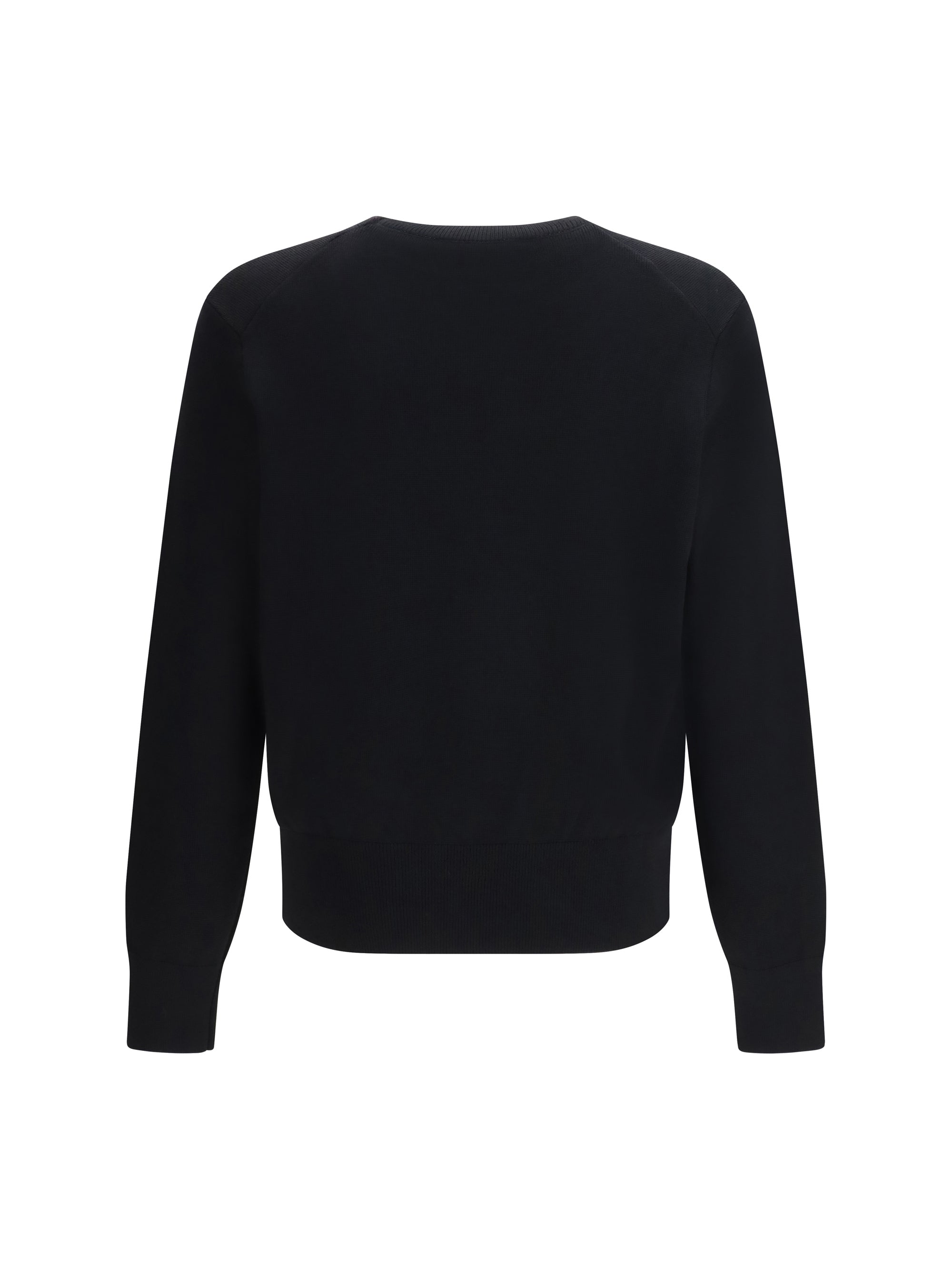 Merino Wool Sweater — Black