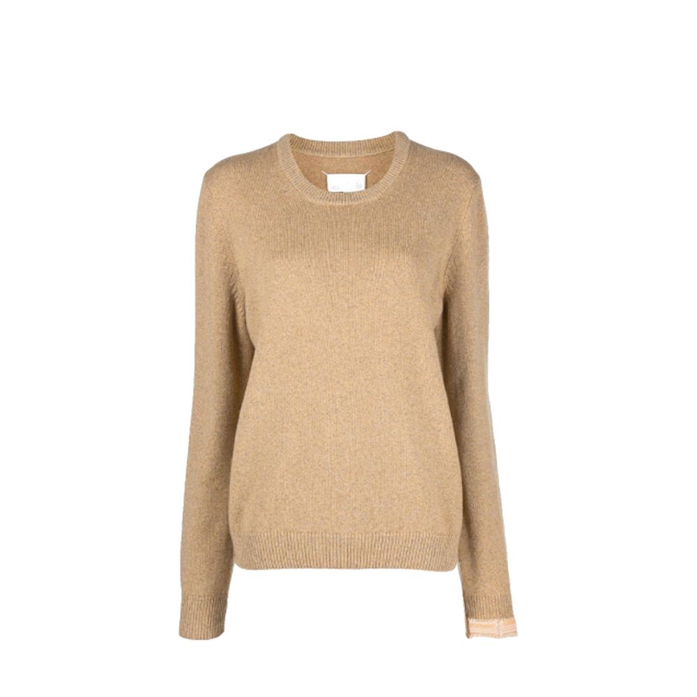 Cashmere Blend Sweater — Brown