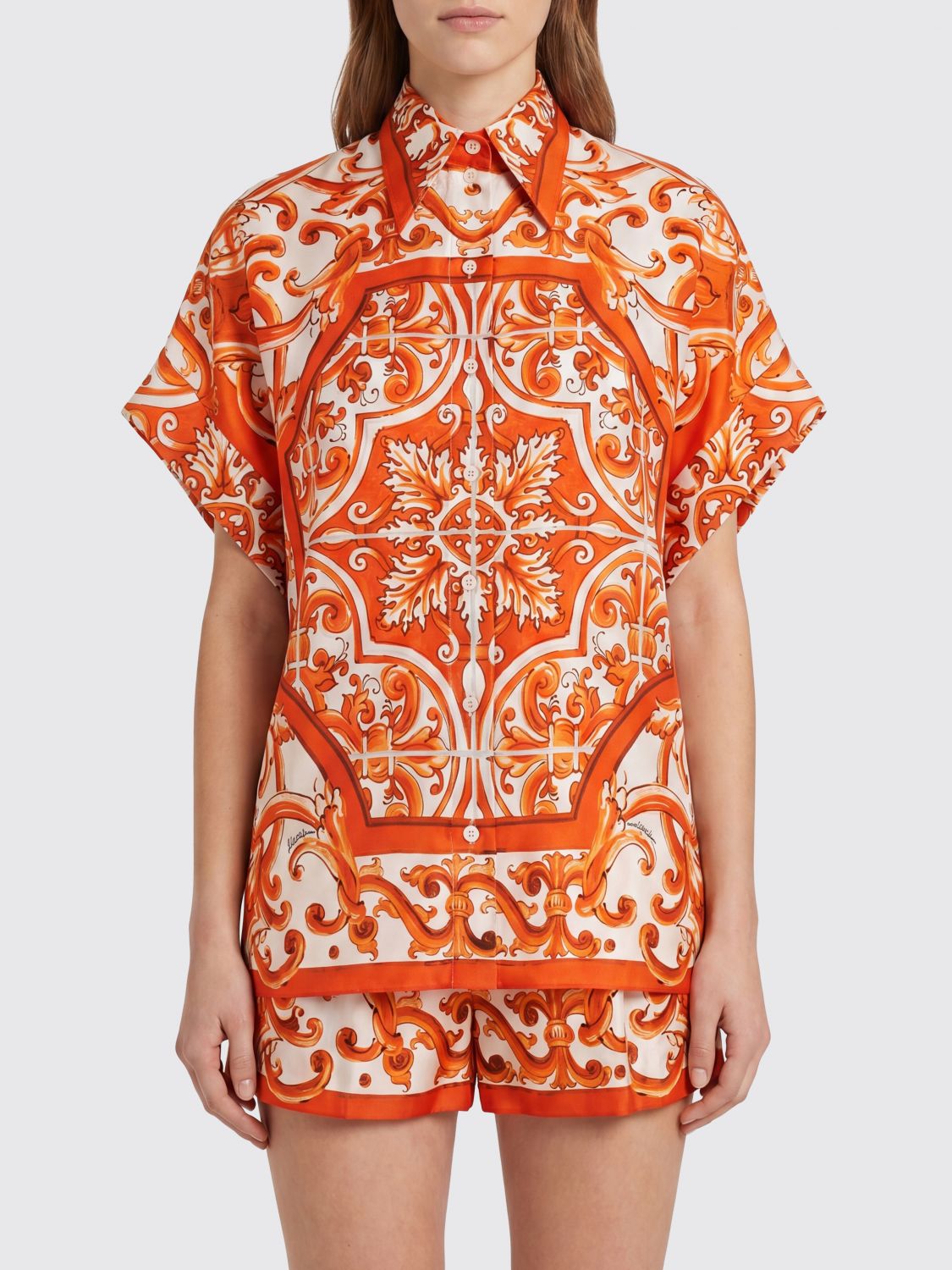 Shirt Woman color Orange