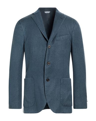 Man Blazer Deep teal Size 42 Virgin Wool