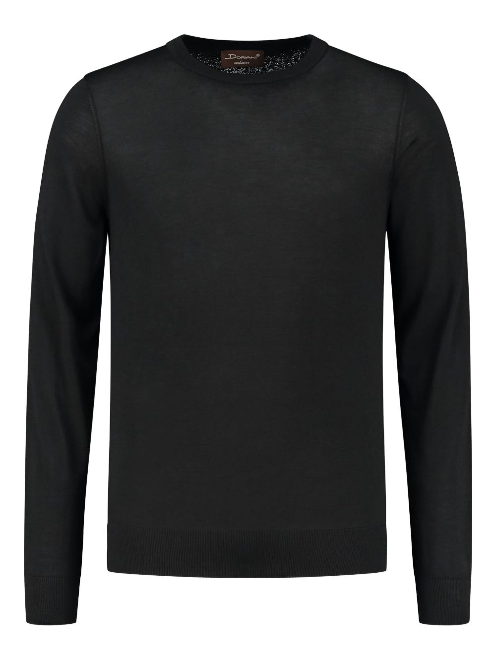 Doriani Cashmere crew-neck jumper - Black