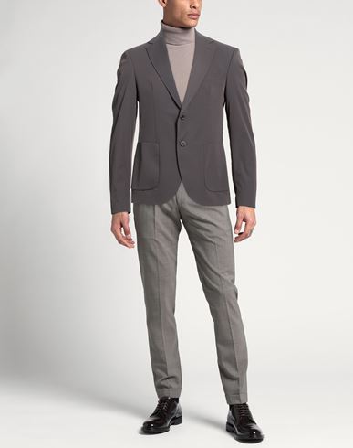 Helmur Man Blazer Grey Size 36 Polyamide, Elastane