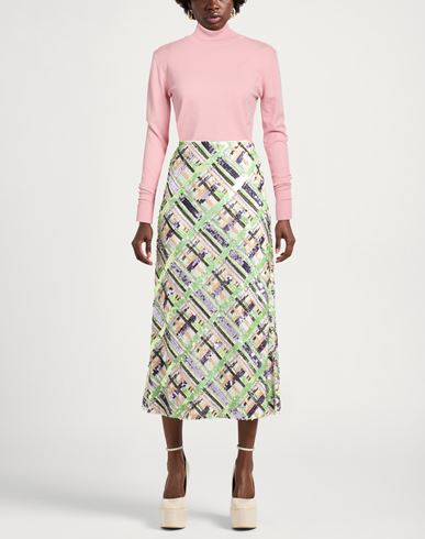 Woman Turtleneck Pink Size L/XL Viscose, Polyamide, Polyester