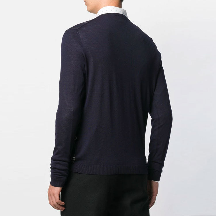 Monogram Motif Sweater 'Navy'