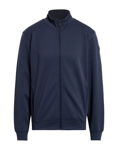 Man Sweatshirt Navy Size S Polyester