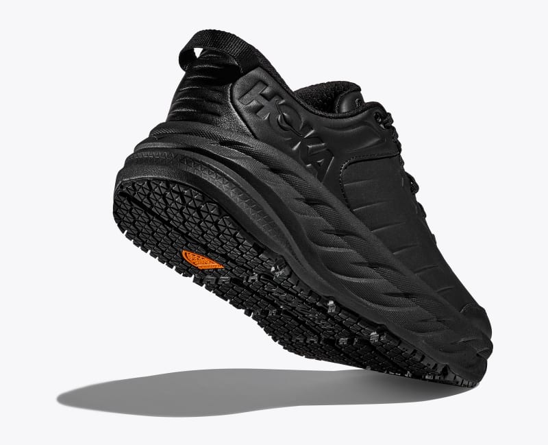HOKA Women's Bondi SR Shoes in Black/Black