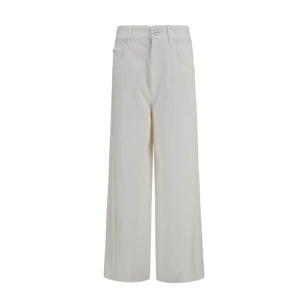 Palazzo Jeans — Beige