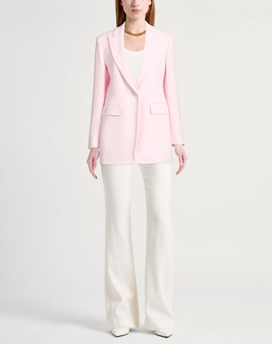 Woman Blazer Light pink Size 10 Triacetate, Polyester