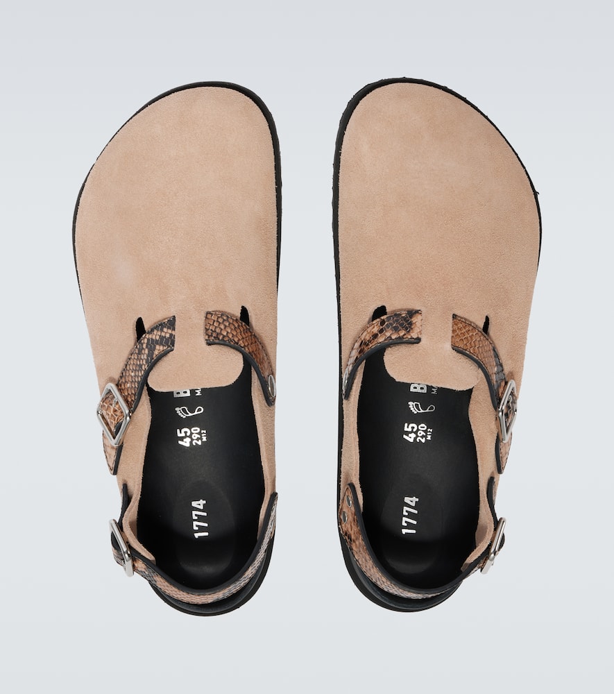 Birkenstock 1774 Tokio II suede clogs