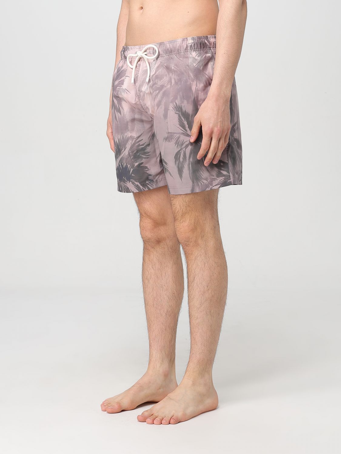 Sunset Palms swim shorts - Neutrals